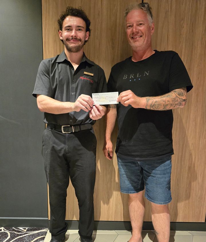 Congratulations to Brendan Fleming the winner of our $1000 Members Cash Mania Draw this week!